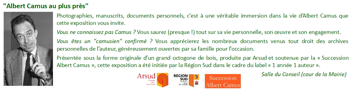 Exposition Albert Camus